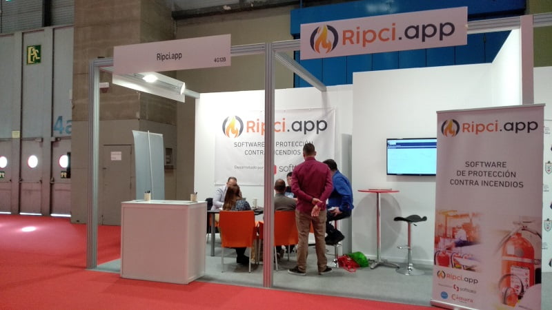 stand ripci 2 Un éxito más de Ripci.app en SICUR 2020